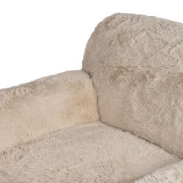 Sillón Beige Tejido 124 X 107 X 79,50 cm