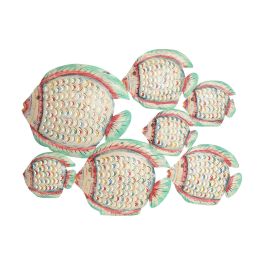 DKD Home Decor Decoracion Pared Mediterraneo Blanco Multicolor 91 x 70 x 10 cm Precio: 60.5. SKU: B1FP2XWLPE