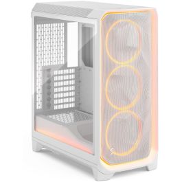 Fractal Design FRA7340172707202 Caja PC Meshify 3 Ambience Pro RGB E-ATX 3 ventiladores USB Tipo C 20 Gbps Blanco