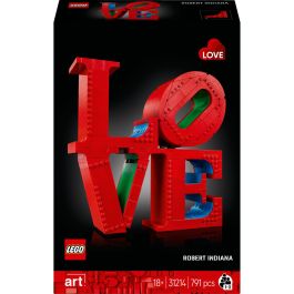 LEGO 31214 Art LOVE Set de Construcción para Adultos - Decoración y Regalo para Parejas