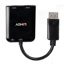 Lindy Hub MST 2 Puertos DisplayPort 1.2 4K 3840x2160 para Expansión y Duplicación de Señal