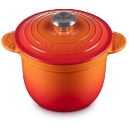 Le Creuset Cocotte de Hierro Fundido Esmaltado Redonda 18 cm, Color Volcánico