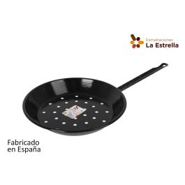 La Estrella Sarten Castanyera o Parrilla para Castañas, 28 cm, Diseño Jaspeado, Hierro Fundido, 7.85 kg, 29.5 x 4.5 x 53 cm (10 Unidades) Precio: 81.78999961. SKU: B1C5QC64FT