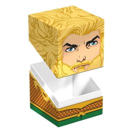 Ultimate Guard Caja Mazo Squaroes DC Justice League - Coleccionable, 100 Cartas, Materiales Renovables