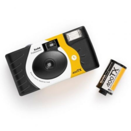 Kodak Professional PRO TRI-X 400 Cámara Desechable Blanco y Negro ISO 400 Flash 27 Exposiciones