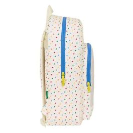 Mochila Escolar Benetton Topitos (30 x 46 x 14 cm)