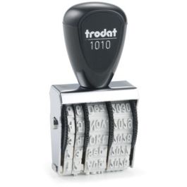 Trodat Stempel 1010/DB22 Sello de Fecha Automático Negro 35x25x71mm para Oficina y Documentos 26.5g Precio: 19.49999942. SKU: B12FJ2FN5C