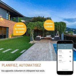 Konyks Pluviose FR Enchufe Exterior WiFi Blanco