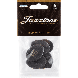 Dunlop Pack 6 Púas Jazztone Sharp Tip - Medium Dunlop Pack 6 Púas Jazztone Sharp Tip - Medium