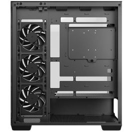 DeepCool CG580 4F V2 Midi Tower PC Gaming Negra con Ventana de Vidrio Templado para ATX/ITX/micro ATX