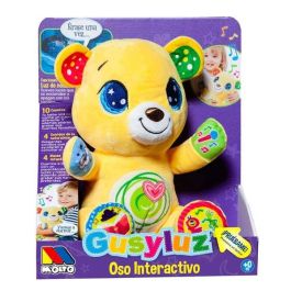 Gusy luz osito interactivo con luz y sonidos, cuentacuentos y grabadora 24 cm