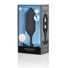 Plug Anal B-Vibe 6 Negro Plug Anal B-Vibe 6 Negro