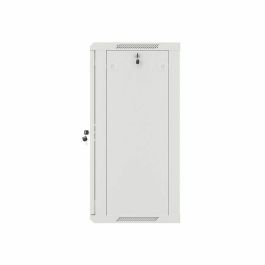 Lanberg WF01-6418-10S Armario Rack de Pared 18U, Color Gris, 60 kg de Capacidad Máxima