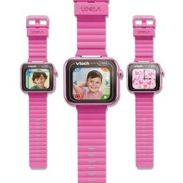 VTech 80-531657-022 Kidizoom Smartwatch Max, Reloj Inteligente para Niños +4 Años con Doble Cámara, Juegos RA y Control Parental, Rosa VTech 80-531657-022 Kidizoom Smartwatch Max, Reloj Inteligente para Niños +4 Años con Doble Cámara, Juegos RA y Control Parental, Rosa
