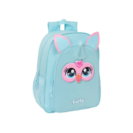 Mochila Escolar Furby Azul cielo 33 x 42 x 14 cm Precio: 39.49999988. SKU: B137HX396S