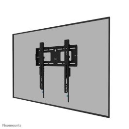 Neomounts WL30-750BL14 Soporte de Pared Fijo para Pantallas Pesadas de 42-75", Hasta 100kg, VESA 100x100-400x400, Nivelación, Instalación Rápida, Negro