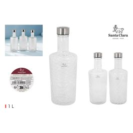 Inde Botella de 1000 ml con Tapa de Metal, Estilo Surticasa Blanca Santa Clara, 10 x 10 x 27.2 cm (6 Unidades) Precio: 21.8405. SKU: B1B6MHN836