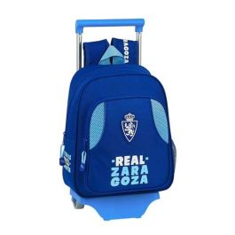 Mochila Escolar con Ruedas 705 Real Zaragoza (27 x 10 x 67 cm)