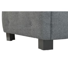 DKD Home Decor Sofá Modular de Poliéster y Madera Gris Oscuro 170 x 82 x 231 cm
