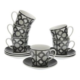 Juego de 6 Tazas de Té con Plato Versa Urbana Porcelana 9 x 14 x 14 cm 10,5 x 8 x 6 cm 14 x 14 x 2 cm Precio: 23.59000028. SKU: S3408881