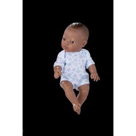 Muñeca newborn 30 cm niño africano con ropa ref: 17079-18 30 Muñeca newborn 30 cm niño africano con ropa ref: 17079-18 30
