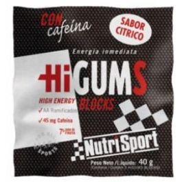 Higums Sabor Citrico Con Cafeina Expositor 20Bolsa Precio: 28.5000001. SKU: B1K5BAR3PC