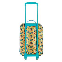 Maleta Trolley Soft 3D Ocean Disney Lilo y Stitch Azul