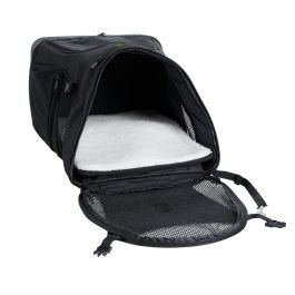 Hunter Mochila Miles para perros y gatos hasta 6.5 kg - Apta vuelos IATA, transpirable, equipaje de mano 30x22x45 cm