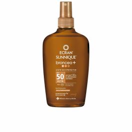 Ecran SUNNIQUE BRONCEA+ Aceite Vapo Protector Solar Corporal SPF50 Bronceador con Zanahoria, Spray 200 ml Precio: 12.50000059. SKU: S0543009