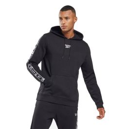 Sudadera con Capucha Hombre Reebok RI Tape OTH Hoodie Negro