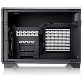 Thermaltake TR100 Mini Tower PC Negro, Mini-ITX, SPCC Acero, USB 3.2 Gen 1 Tipo A x2, USB 3.2 Gen 2 Tipo C x1