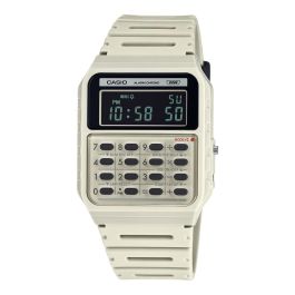 Reloj Hombre Casio CALCULATOR EDGY COLLECTION - CREAM Precio: 88.78999965. SKU: B13GW7WLYN