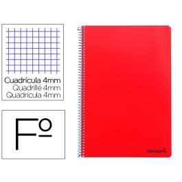 Cuaderno Espiral Liderpapel Folio Smart Tapa Blanda 80H 60 gr Cuadro 4 mm Con Margen Color Rojo 10 unidades Precio: 17.544999891099998. SKU: B1ER9CJ7HE