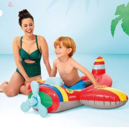 Intex Barca Hinchable para Niños (Pez 132x94 cm) (Coche 74x109 cm) (Avion 119x114 cm) de 3 a 6 Años - Modelos Surtidos