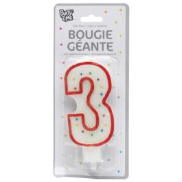 Party Time Vela Aniversario Surtida Números 0-9 14 cm