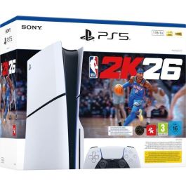 Sony PS5 Slim HBPS5STDNBA2K26 - Pack Consola PlayStation 5 + NBA 2K26 (Código en Caja) Precio: 656.49999943. SKU: B16PJCRBB7