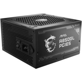 MSI MAG A850GL PCIE5 Fuente de Alimentación 850W 80 PLUS Gold, Totalmente Modular, ATX - 306-7ZP8A11-CE0