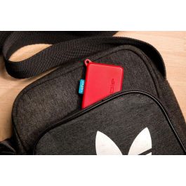 Veho Pebble Pokket Power Bank 1000mAh micro size keyring - Rojo