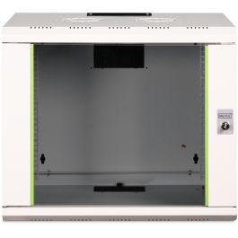 DIGITUS Carcasa de Pared Unique 9U 600x450mm Gris - Rack Mural para Servidores y Redes 100kg IP20