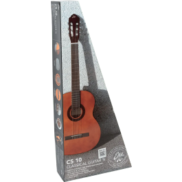 Eko Guitarra Clásica 4/4 CS-10 Studio 10 Natural Pack para Principiantes con Afinador Funda y Púas