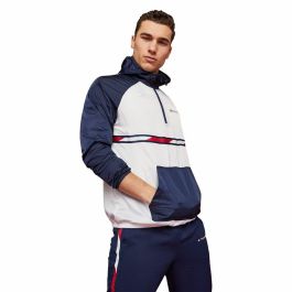 Chaqueta Deportiva para Hombre Tommy Hilfiger Colour-Blocked Azul oscuro Precio: 86.49999963. SKU: S6485775