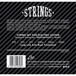 Juego Guitarra Eléctrica Nickel Regular 10-52