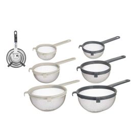 Set 3 Coladores Plastico Metal Surtidos Kinvara 17X32CM (8 Unidades)