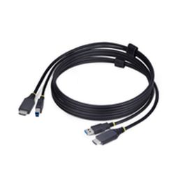 Cable adaptador Startech HU1226-KVM-CABLE Negro 1,8 m Cable adaptador Startech HU1226-KVM-CABLE Negro 1,8 m