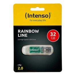 Memoria USB INTENSO Rainbow Line 32 GB Negro Transparente Memoria USB INTENSO Rainbow Line 32 GB Negro Transparente Precio: 7.49999987. SKU: S0200488