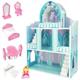 Woomax Castillo de Madera 37x15x53.5 cm - Juego Simbólico Infantil +3 Años - Material: Madera y MDF Woomax Castillo de Madera 37x15x53.5 cm - Juego Simbólico Infantil +3 Años - Material: Madera y MDF