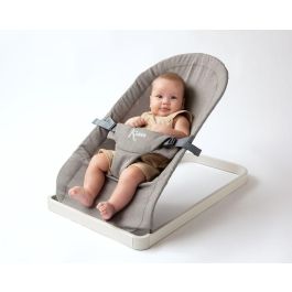 KioKids Hamaquita para Bebé Práctica y Segura, Ligera, Desenfundable y Lavable, Recién Nacidos +0 Meses, Gris Oscuro