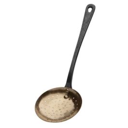 Baumalu Skimmer de Cobre Sólido con Mango de Hierro Fundido