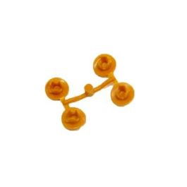 Ayudas Tapon Embellecedor Naranja 4 Un (A838-2) Precio: 1.49999949. SKU: B153MEDW8L