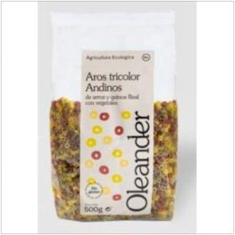 OLEANDER Aros Tricolor Andinos Arroz-Quinoa 500Gr. Pasta sin gluten con verduras Precio: 6.7899997. SKU: B1HZPZDQPW